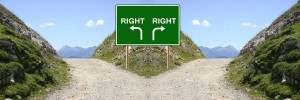 Decision, Choice of route