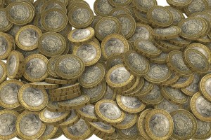 £1 coins